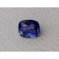 Natural Unheated Blue Sapphire blue color cushion shape high luster 3.50 carats with GIA Report / video - sold