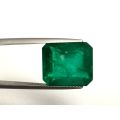 Natural Emerald octagonal shape 12.11 carats with GIA Report / video  