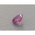 Natural Heated Pink Sapphire pink color round shape 1.30 carats 