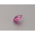 Natural Heated Padparadscha Sapphire orange-pink color oval shape 0.69 carats with GRS Report