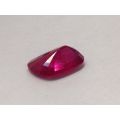 Natural Ruby red color oval shape 5.72 carats with GRS Report