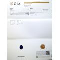 Natural Unheated Blue Sapphire 3.07 carats with GIA Report 