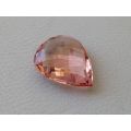 Natural Morganite light pink color pear shape 50.06 carats