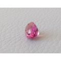 Natural Unheated Pink Sapphire purplish pink color oval shape 3.76 carats with GIA Report - sold