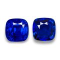  20.12cts NATURAL AND RARE PAIR BLUE SAPPHIRES - SOLD