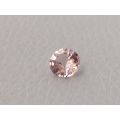 Natural Heated Pink Sapphire very light natural pink color round shape 1.12 carats - sold