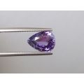Natural Unheated Violet Sapphire  2.73 carats  