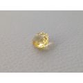 Natural Unheated Yellow Sapphire yellow color oval shape 4.14 carats with GIA Report - sold