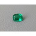 Natural Emerald cushion shape 2.66 carats