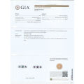 Natural Alexandrite 0.63 carats set in Platinum Ring with 0.31 carats Diamonds with GIA Report 