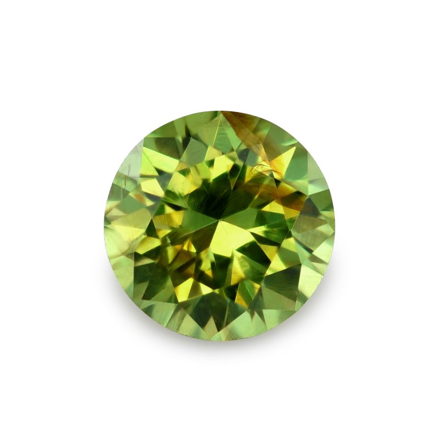 Natural Russian Demantoid Garnet with 'horse tail' inclusions 0.62 carats