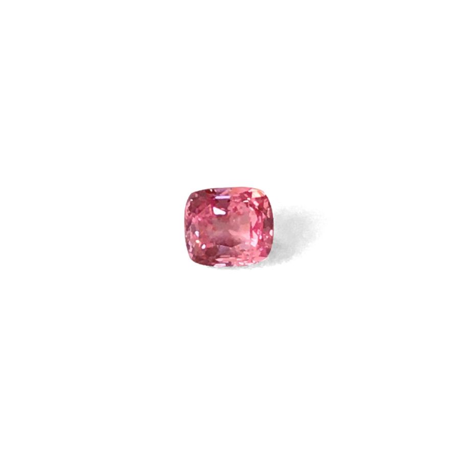 Natural Unheated Padparadscha Sapphire pink-orange color rectangular fancy shape 0.95 carats with AIGS Report