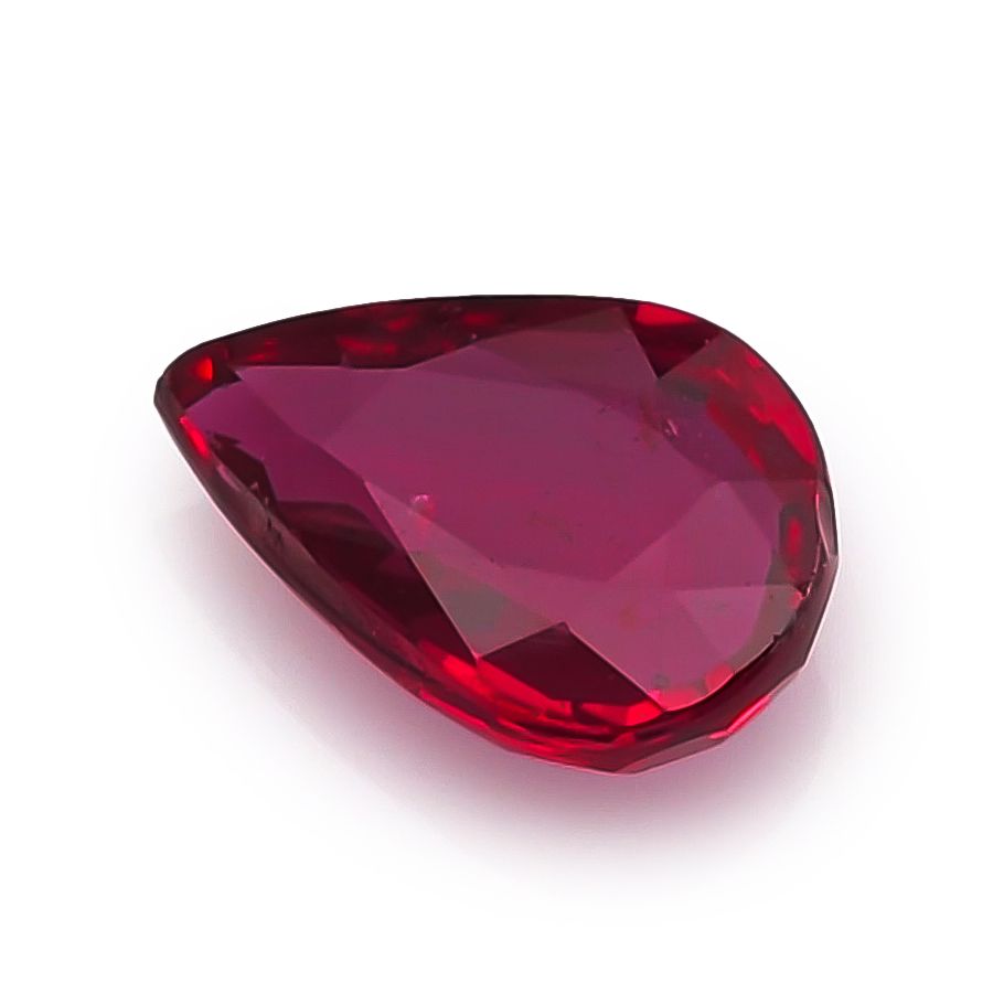 Natural Unheated Ruby 0.99 carats with The Gem and Jewelry Institute of Thailand Report