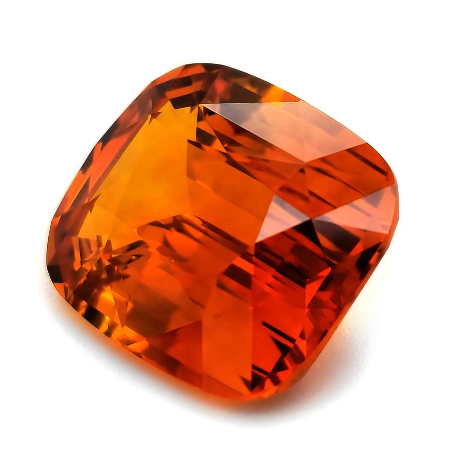 Natural Heated Orange Sapphire 12.08 carats 