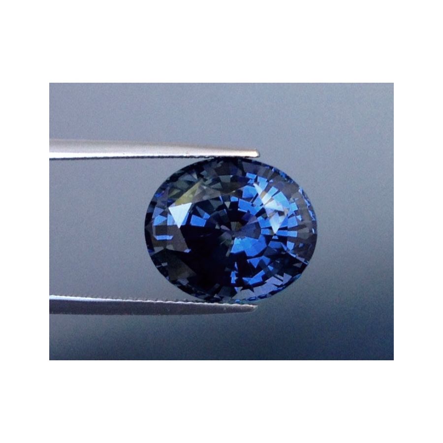  Natural Blue Spinel blue color oval shape 12.72 carats with GIA Report