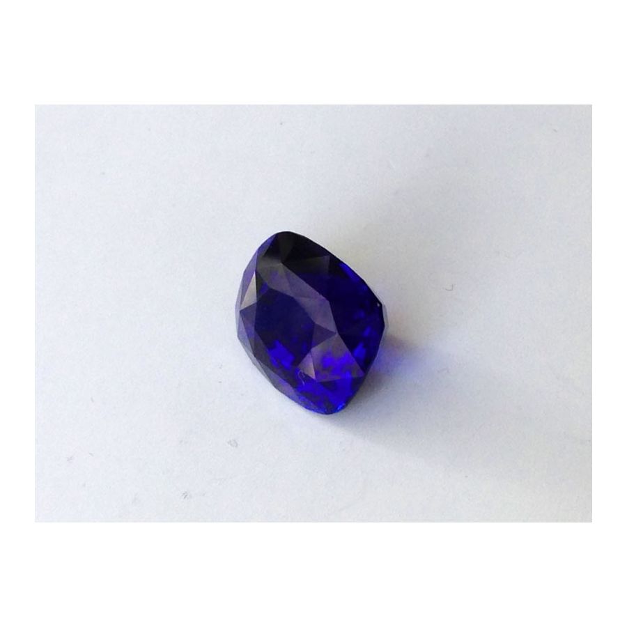 Natural Heated Sri Lankan Blue Sapphire royal blue color cushion shape 13.51 carats with GRS Report