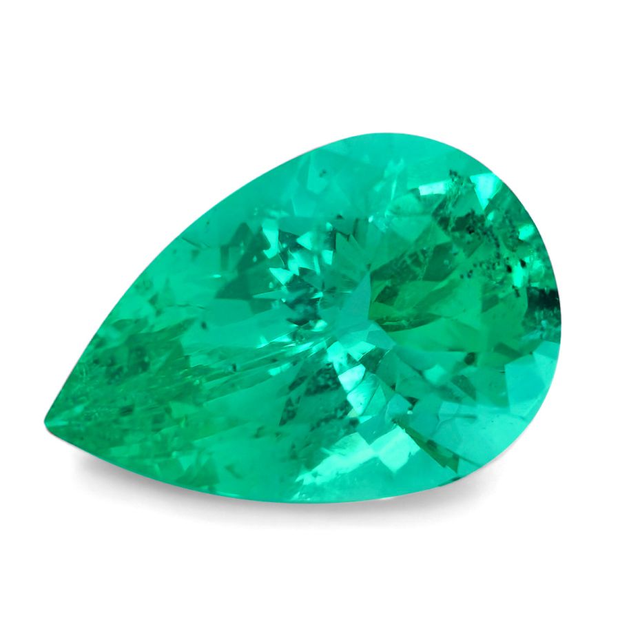 Natural Colombian Emerald 19.07 carats with GIA Report
