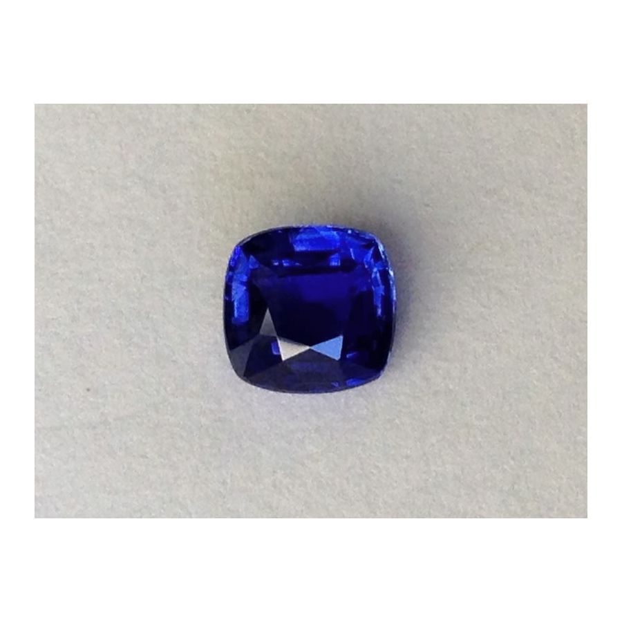 Natural Unheated Blue Sapphire blue color cushion shape 1.03 carats with GIA Report 
