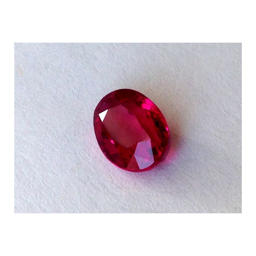 Natural Unheated Mozambique Ruby 1.54 carats with GIA Report