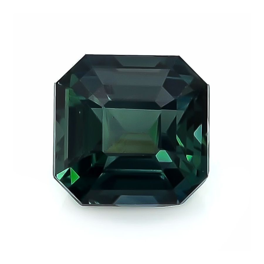 Natural Teal Green-Blue Sapphire 1.56 carats 