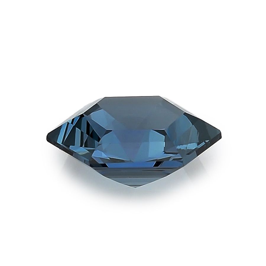Natural Unheated Hexagonal Blue Sapphire 1.58 carats with GIA Report