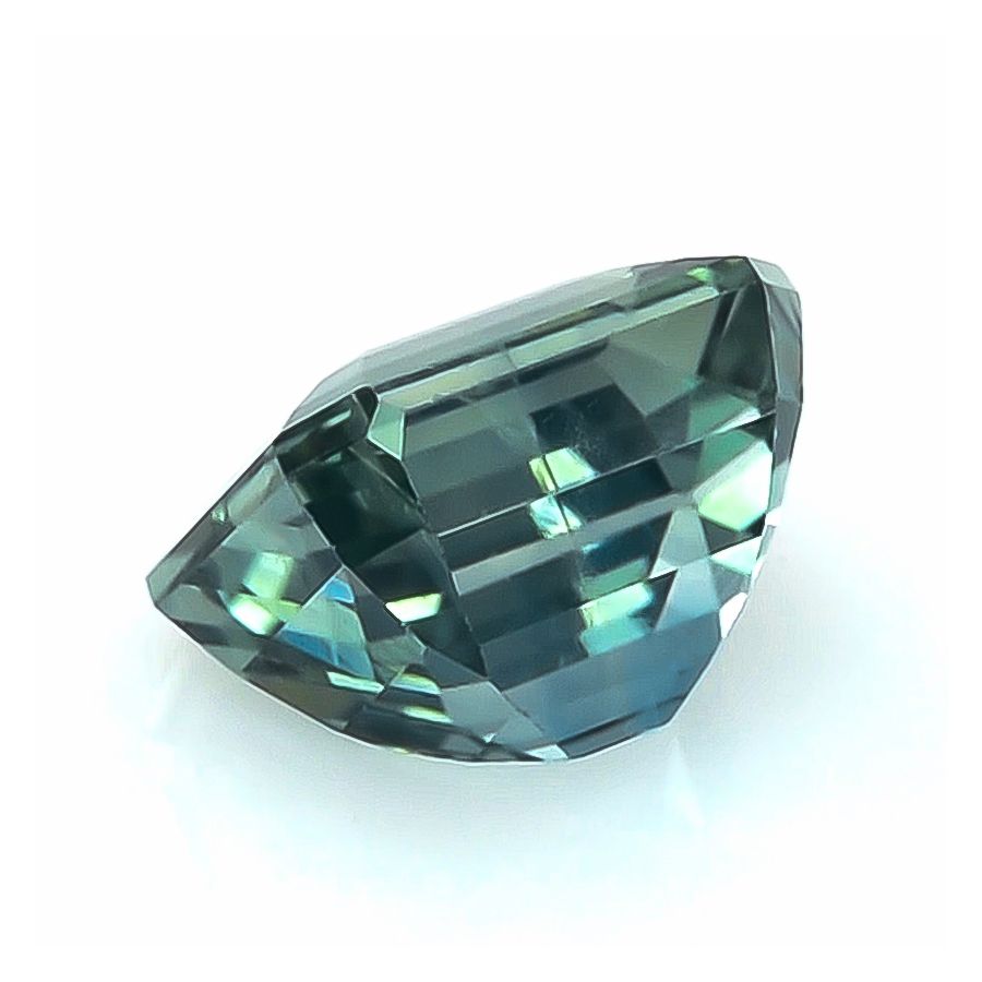 Natural Teal Green-Blue Sapphire 1.58 carats 