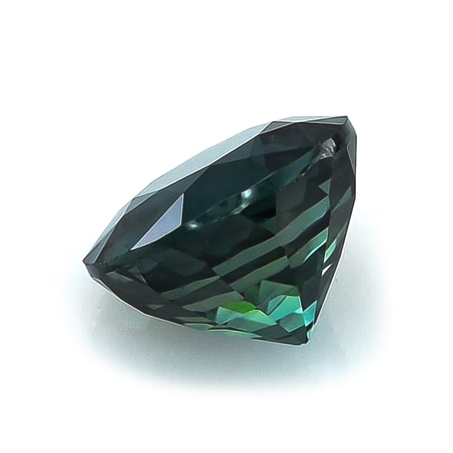 Natural Teal Green-Blue Sapphire 1.63 carats 