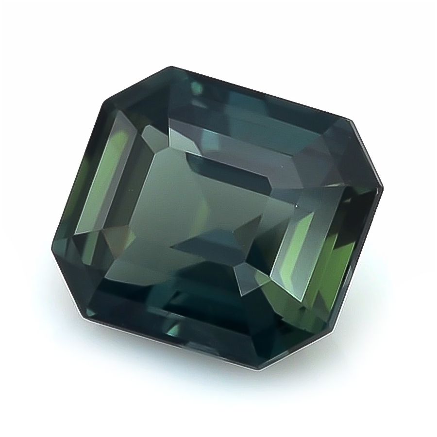 Natural Teal Blue-Green Sapphire 1.71 carats 