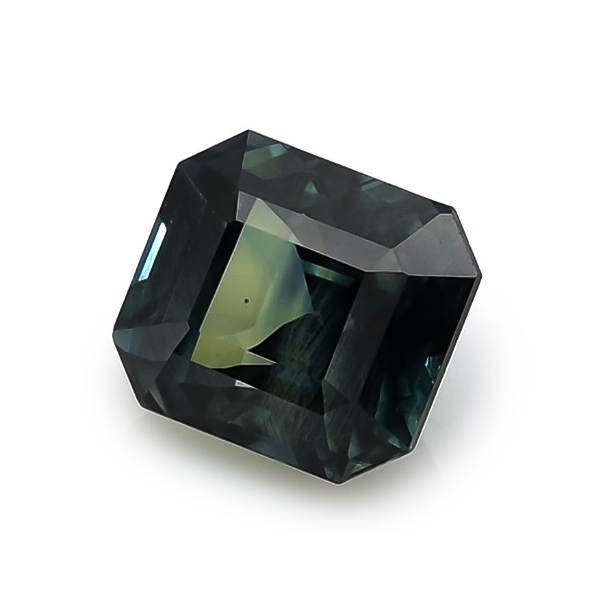 Natural Teal Green-Blue Sapphire 1.86 carats 