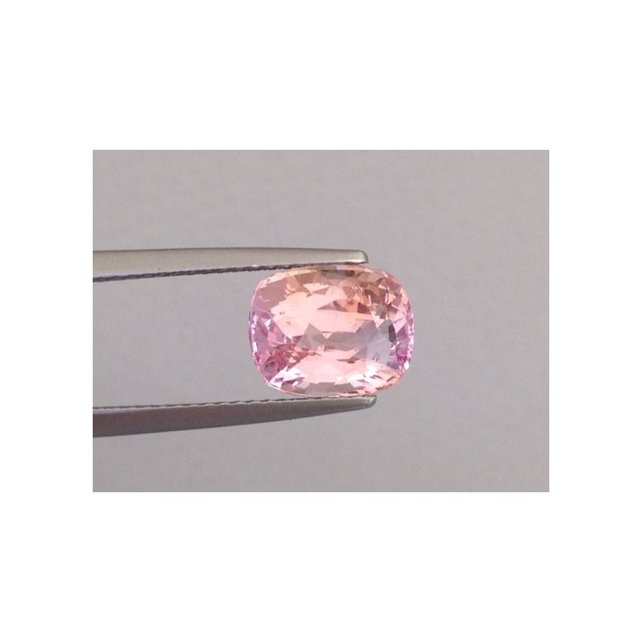 Natural Heated Pink Sapphire pink color cushion shape 3.50 carats with GIA Report - sold