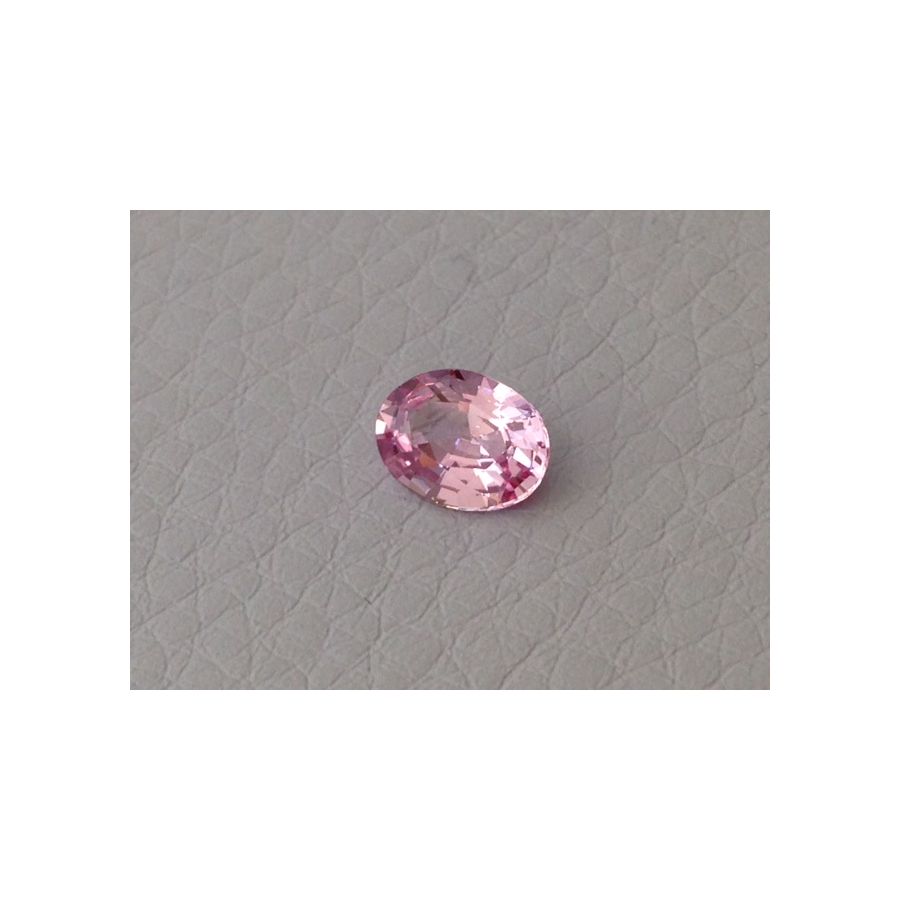 Natural Unheated Padparadscha Sapphire orange-pink color oval shape 0.95 carats with GRS Report - sold