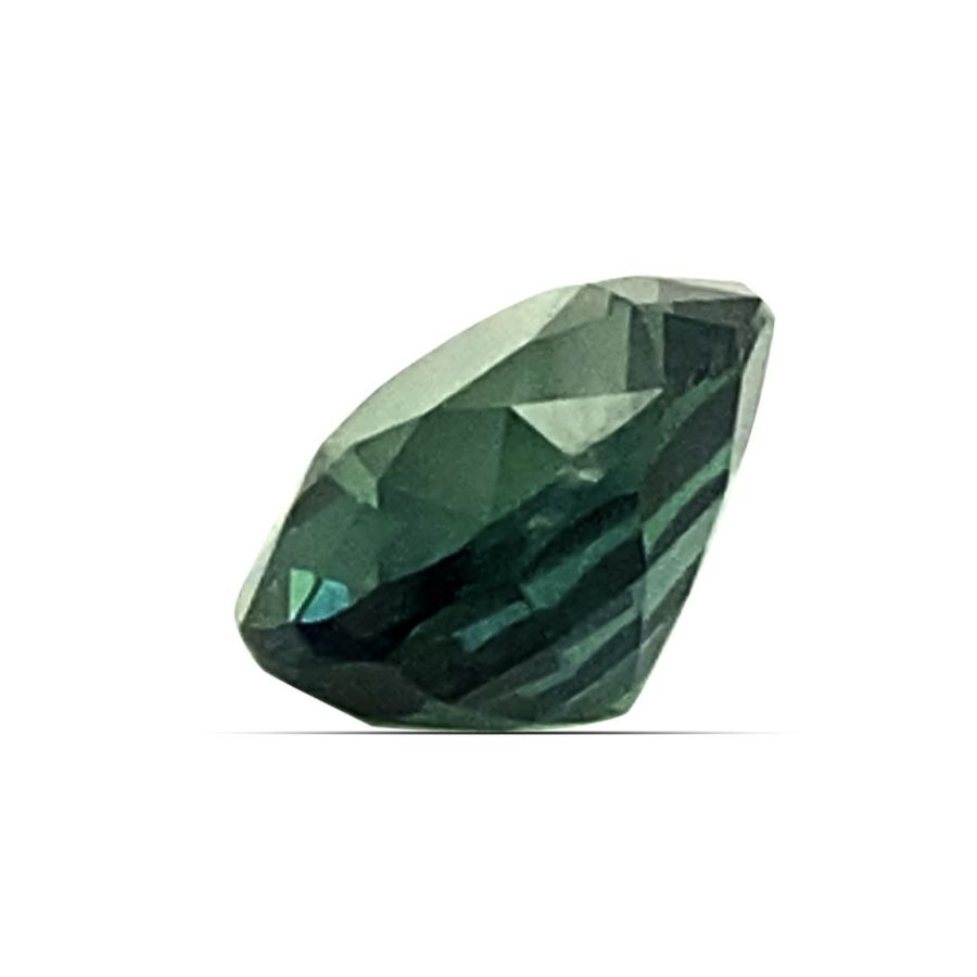 Natural Unheated Teal Green-Blue Sapphire oval shape 2.63 carats with GIA Report