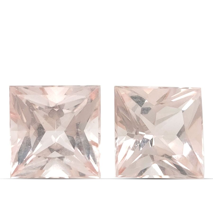 Natural Morganite matching pair 3.12 carats