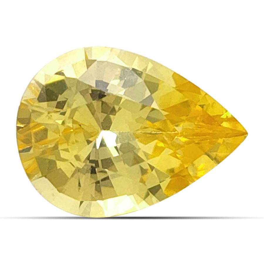 Natural Heated Yellow Sapphire 1.15 carats 