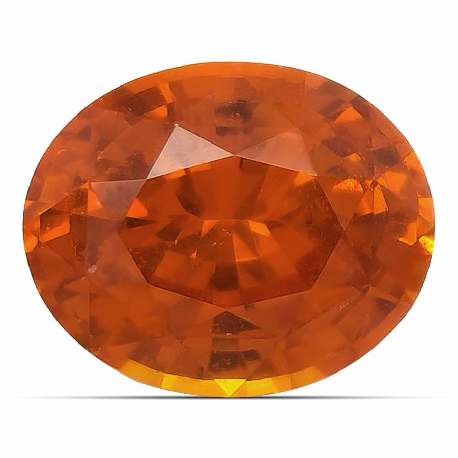 Natural Heated Orange Sapphire 1.53 carats 