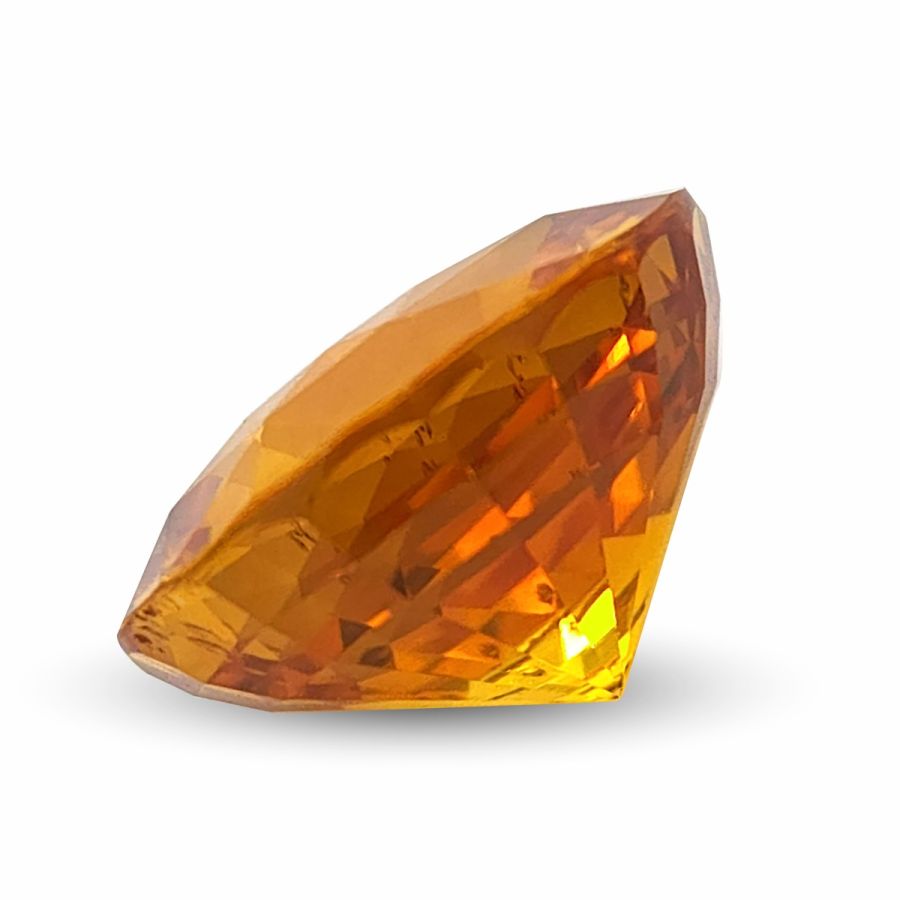 Natural Heated Orange Sapphire 5.53 carats 