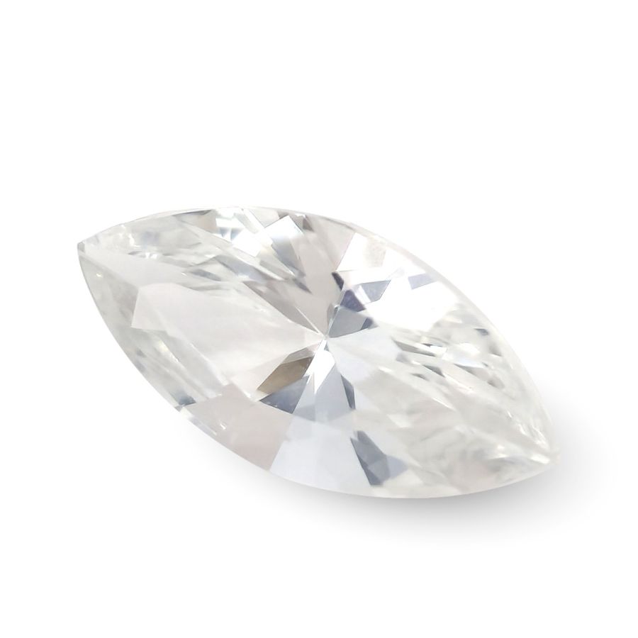 Natural Unheated White Sapphire 3.37 carats 