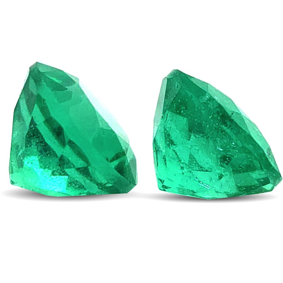 Natural Zambian Emerald Matching Pair 2.16 carats