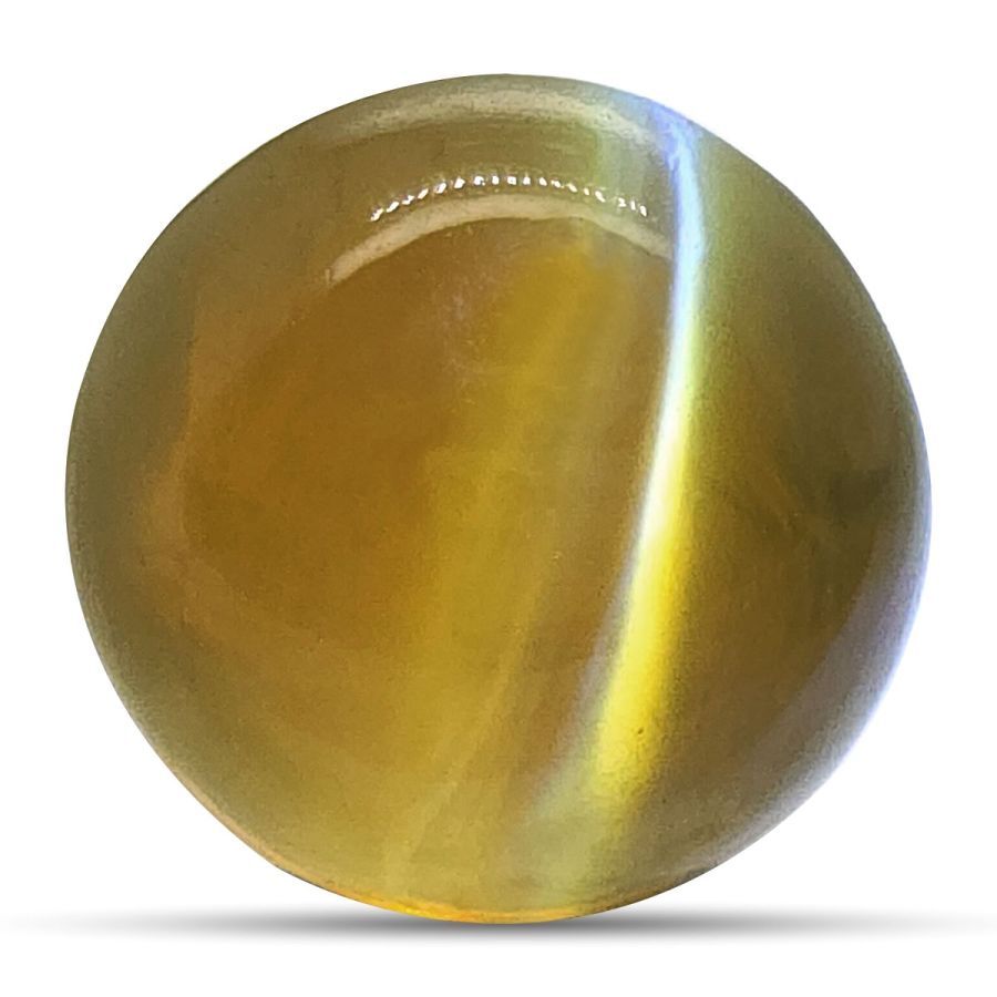 Gem Quality Chrysoberyl Cat's Eye 5.52 carats with GIA Report