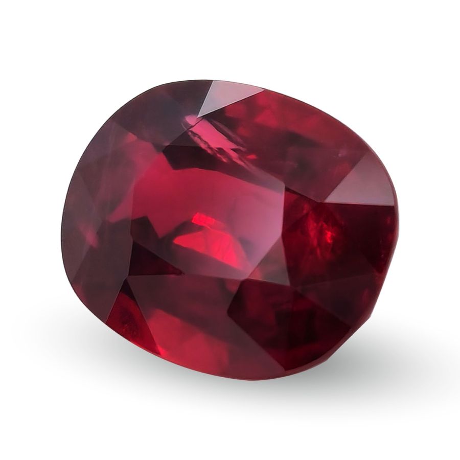 Natural Unheated Madagascar Ruby 4.10 carats with GIA and GRS Reports