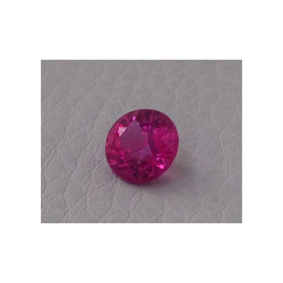 Natural Heated Pink Sapphire pink color round shape 1.15 carats