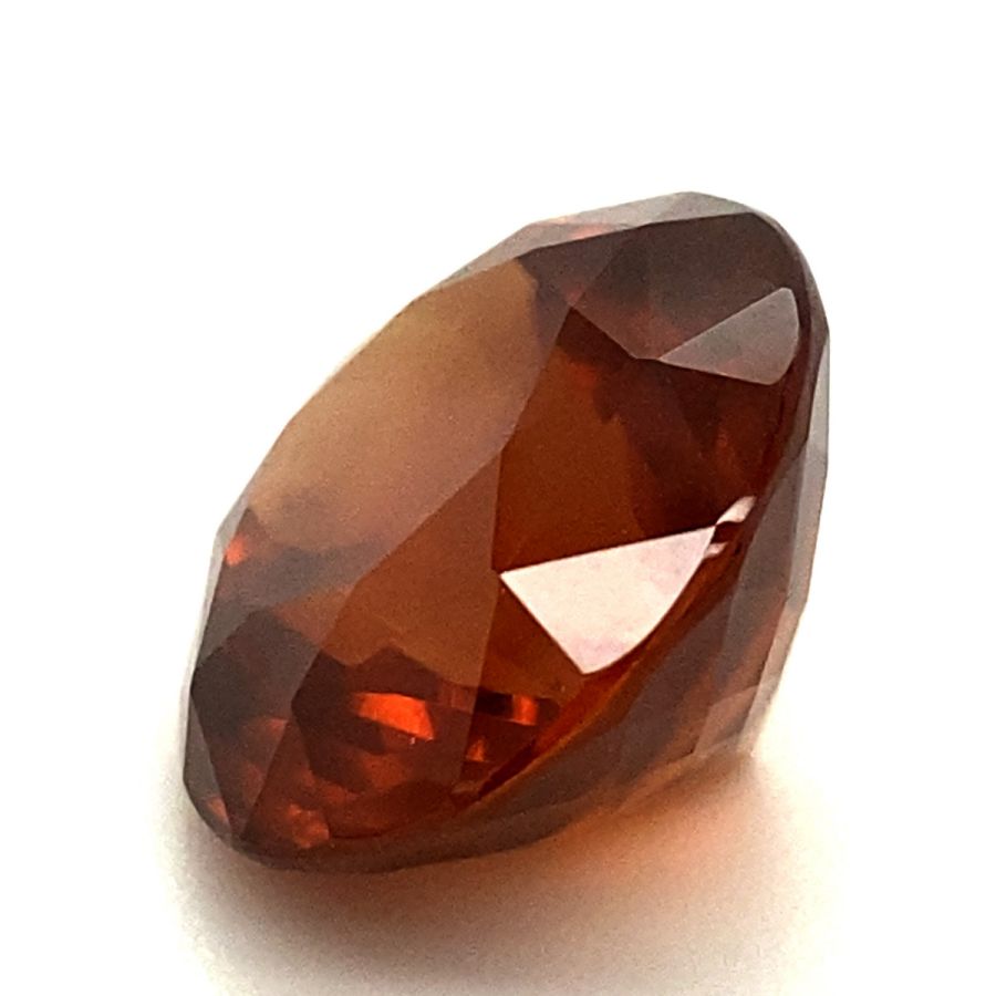  Natural Orange Zircon orange color round shape 25.06 carats