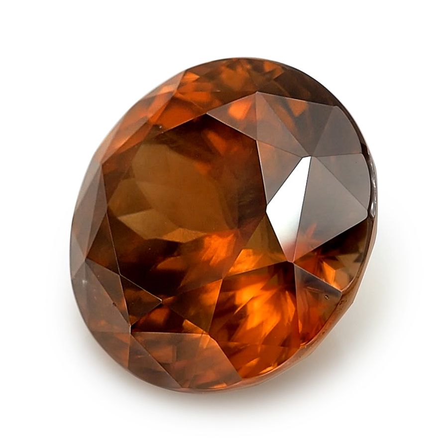  Natural Orange Zircon orange color round shape 25.06 carats