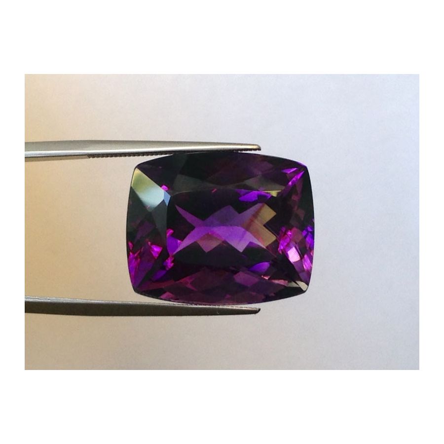 Natural Amethyst purple color cushion shape 28.46 carats