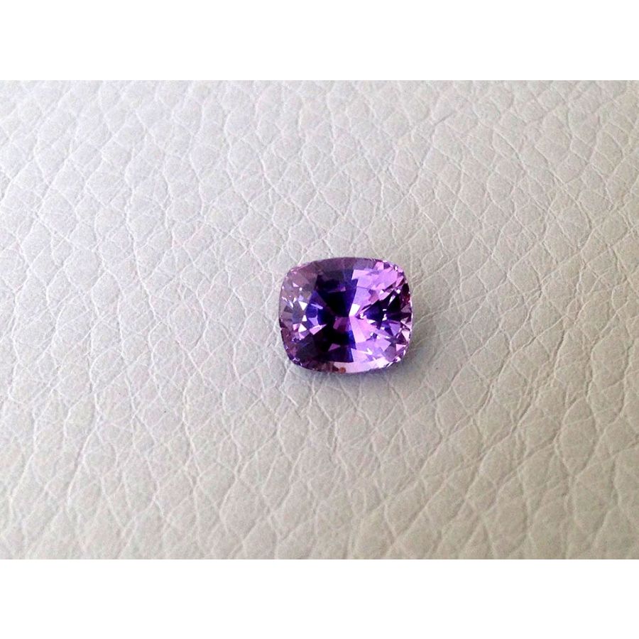 Natural Unheated Purple Sapphire purple color cushion shape 2.03 carats with GIA Report