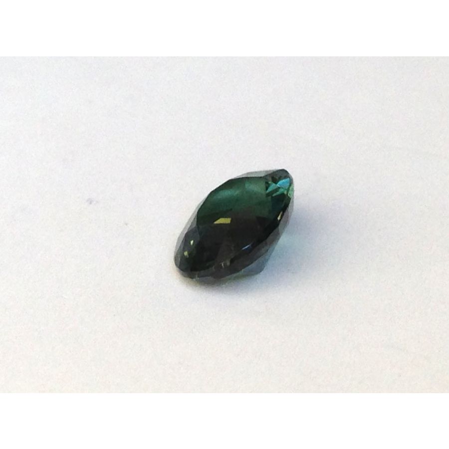 Natural Unheated Teal Greenish Blue Sapphire oval shape 2.05 carats with GIA Report