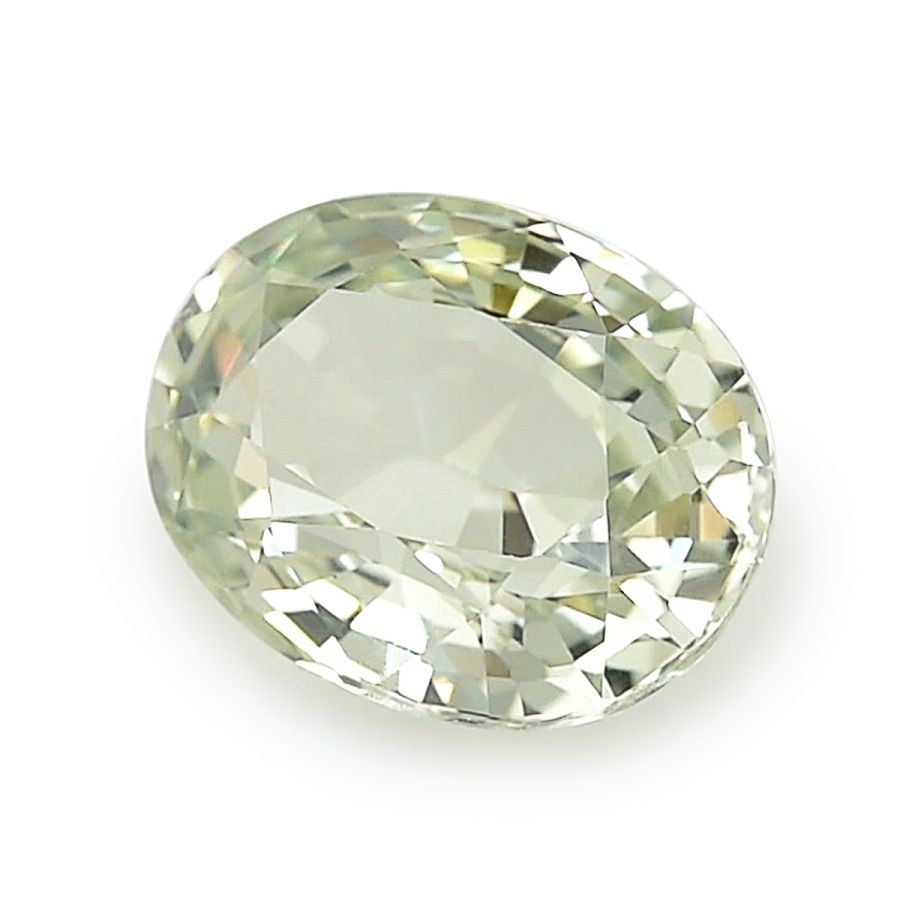 Natural Fancy Yellowish Green Sapphire 2.07 carats