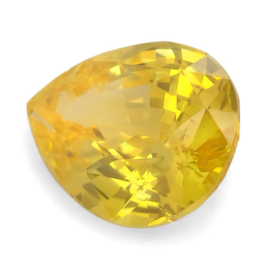 Natural Yellow Sapphire 2.17 carats with GIA Report