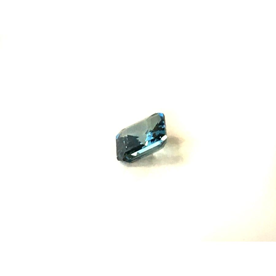 Natural Unheated Teal Greenish Blue Sapphire octagonal shape 2.17 carats with GIA Report