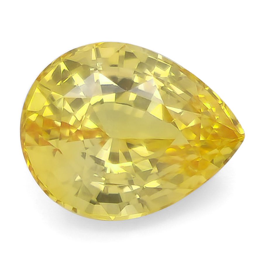 Natural Yellow Sapphire 2.28 carats with GIA Report